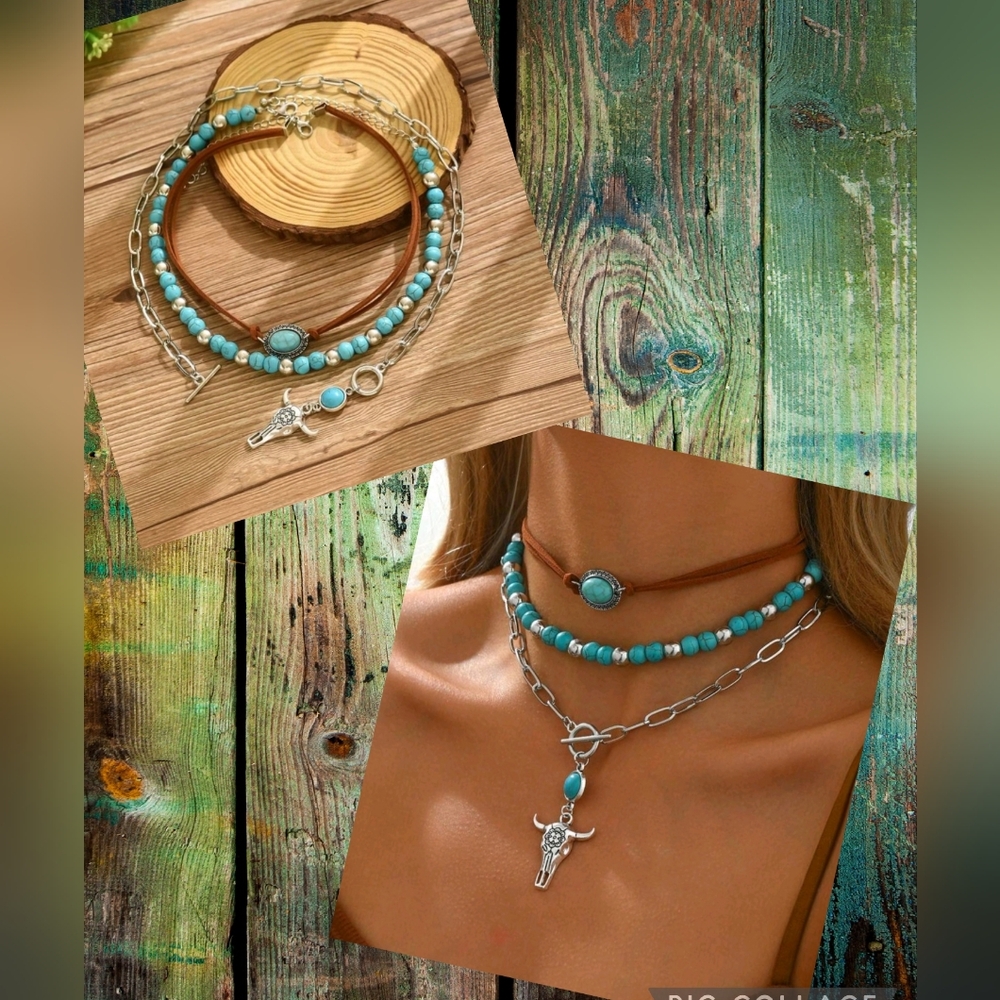 New western necklace set